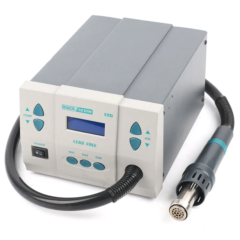 Оригинальный 1000W быстрое зарядное устройство 861DW Тепловая пушка свинца