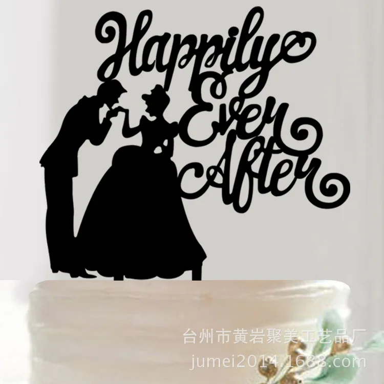 

Wedding Supplies Cake Decorations Acrylic Bride & Groom Cake Topper 1 piece