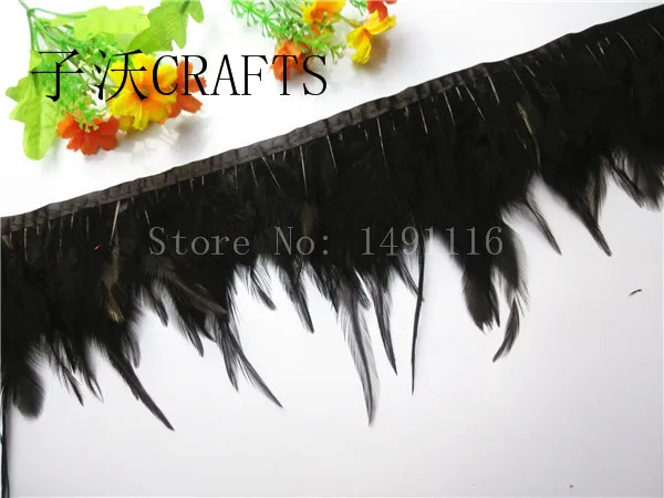 1 meter long cock feathers trim cloth sideband DIY sewing accessories / decorative | Дом и сад