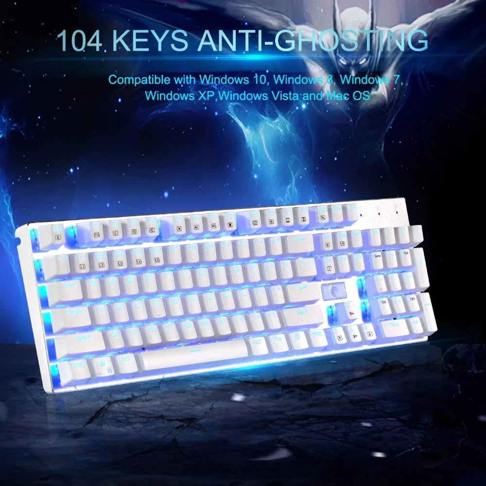Z88 RGB Механическая игровая клавиатура красный переключатель линейный тихий