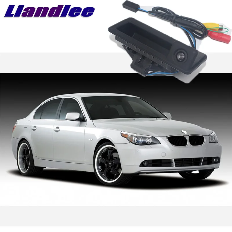 LiandLee ручка багажника автомобиля заднего вида парковочная камера для BMW 5 серии E60