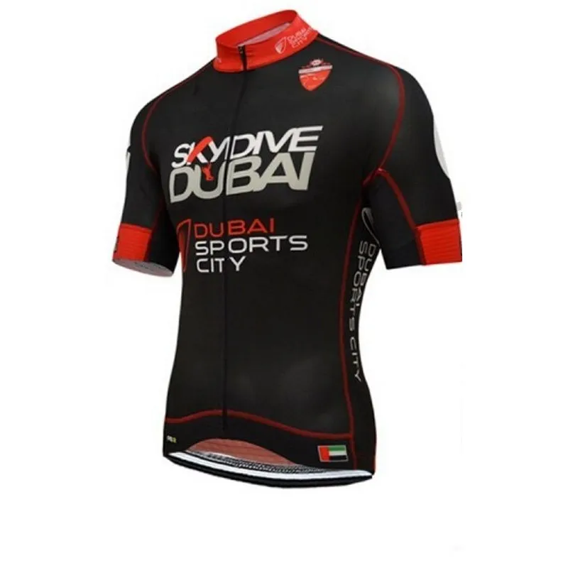 Команда skydive dubai pro Велоспорт Джерси велосипед Майо Дышащая MTB быстросохнущая