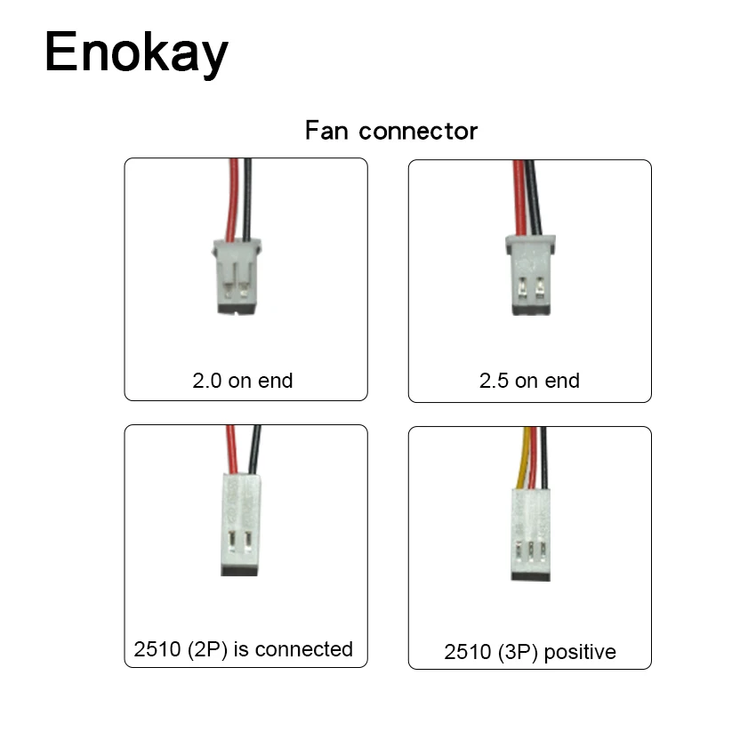1 шт. Новое поступление настоящий контроллер вентилятора компьютера Enokay 8015s 80 мм