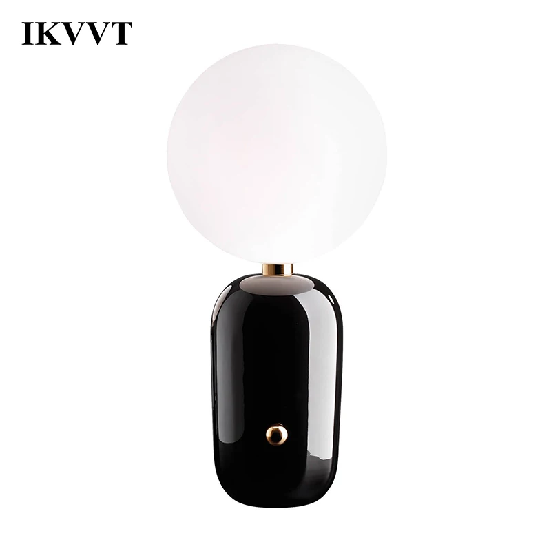 IKVVT настольные лампы креативная стеклянная настольная лампа современный