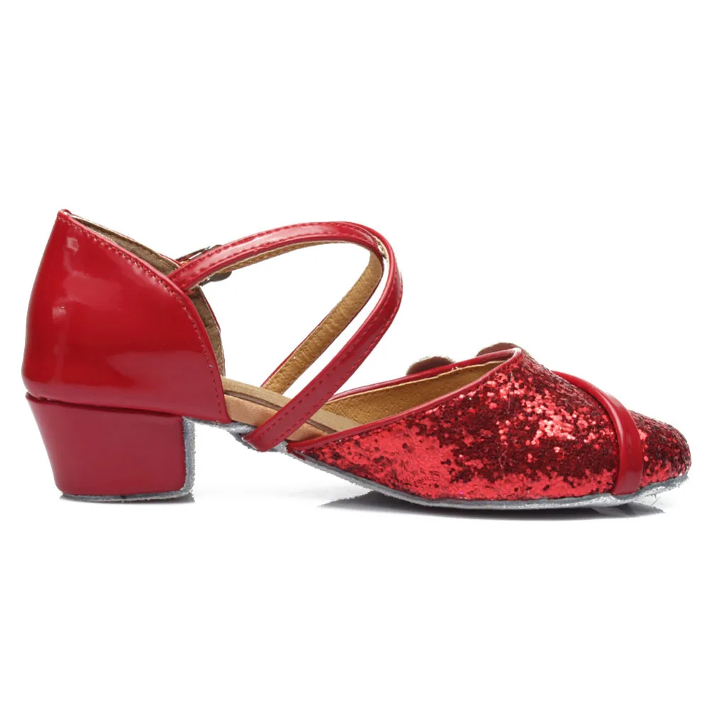 Детские туфли для бальных танцев девочек высококачественные латиноамериканских