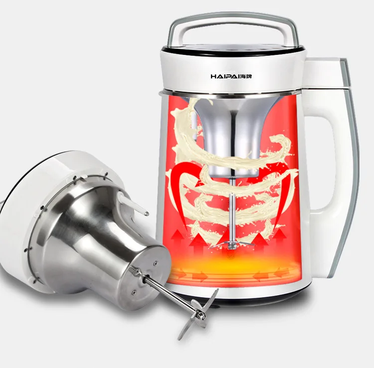 Hai pai Soya-Bean Milk Machine оптом высокотехнологичный производитель прямой оптовый многофункциональный бытовой автоматический двухслойный