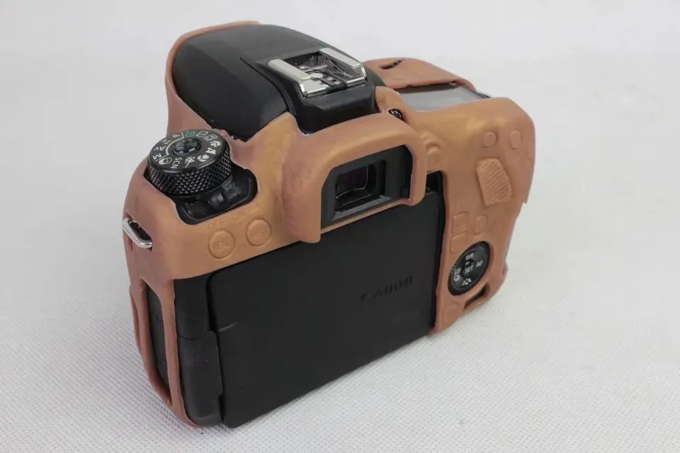 Новая мягкая силиконовая резиновая Защитная пленка для камеры Canon 77D