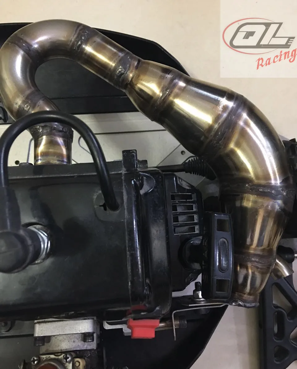 Металлическая производительность Exhansted Pipe для LOSI TLR 5IVE B|Детали и аксессуары| |