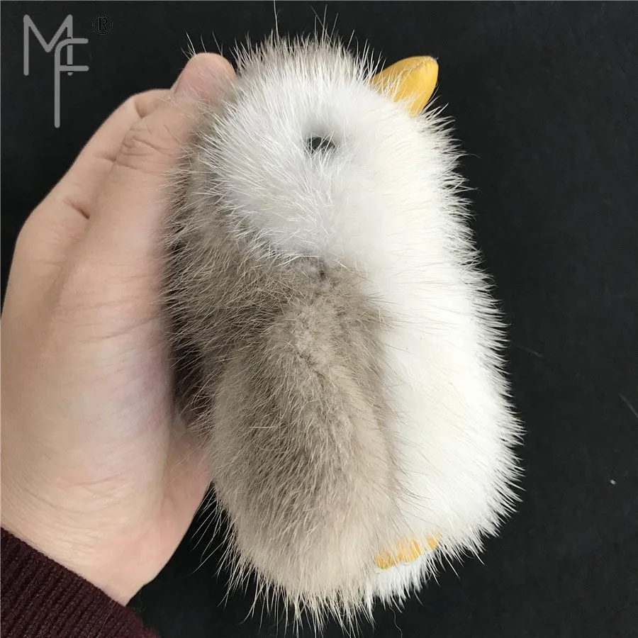 Magicfur кукла Пингвин из натурального меха норки пушистый шар игрушка подарок