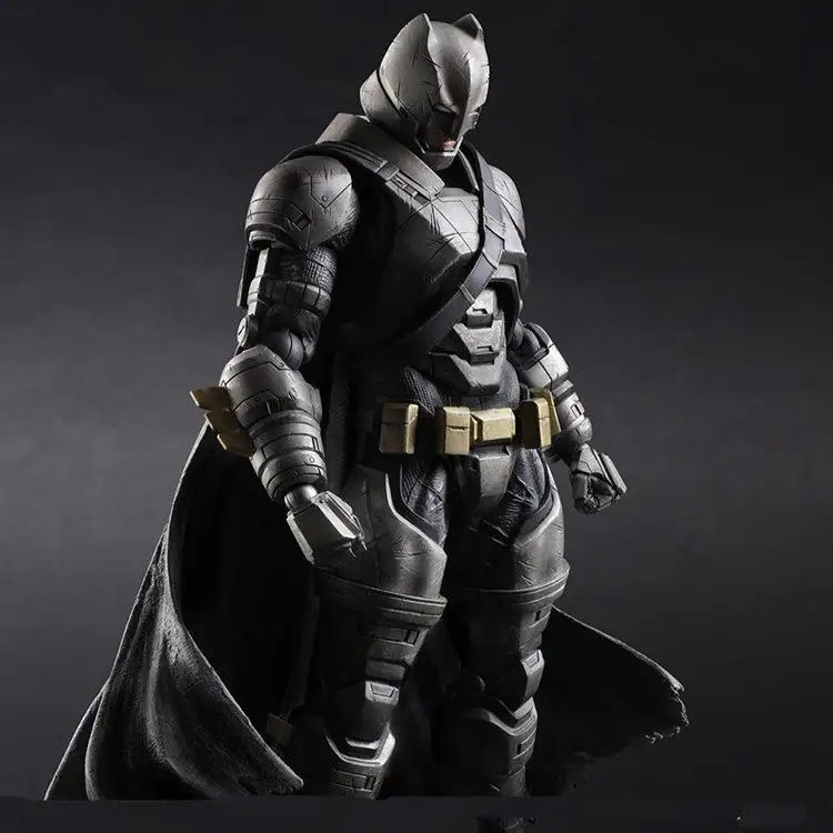 28 см Play arts Kai утолщение версия Бэтмен Аркхэм рыцарь Женщина-кошка Аниме Фигурки ПВХ Модель Коллекция оригинальная коробка - Цвет: Зеленый