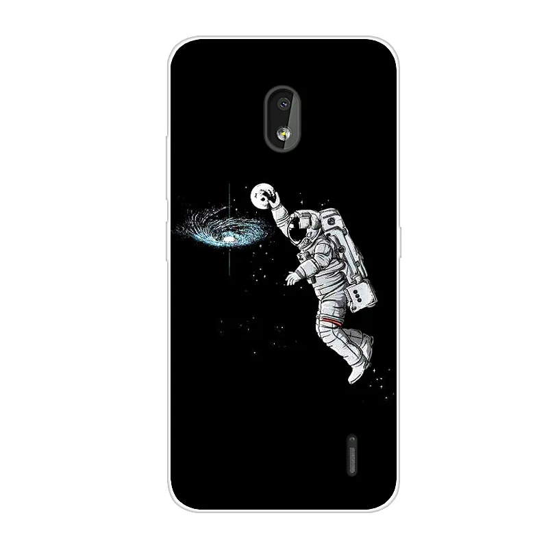 XNH40 Чехол для Nokia 2,2, мягкий ТПУ чехол с принтом для телефона Nokia 2,2 TA-1188 TA-1191 TA-1179 Nokia2.2, силиконовый прозрачный бампер - Цвет: XNH40