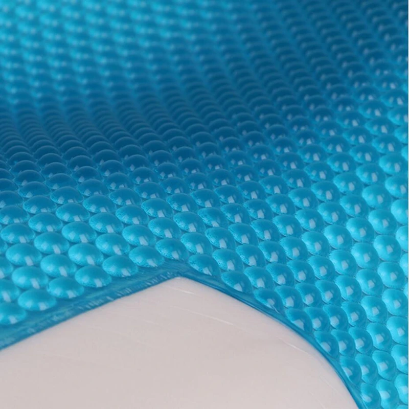 PurenLatex 50*30 силиконовая гелевая Подушка с эффектом памяти, летняя подушка для охлаждения льда, медленный отскок, Ортопедическая подушка для сна