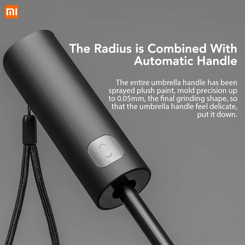 Автоматическая чаша Xiaomi Mijia Um brella для солнечных и дождливых дней алюминиевый