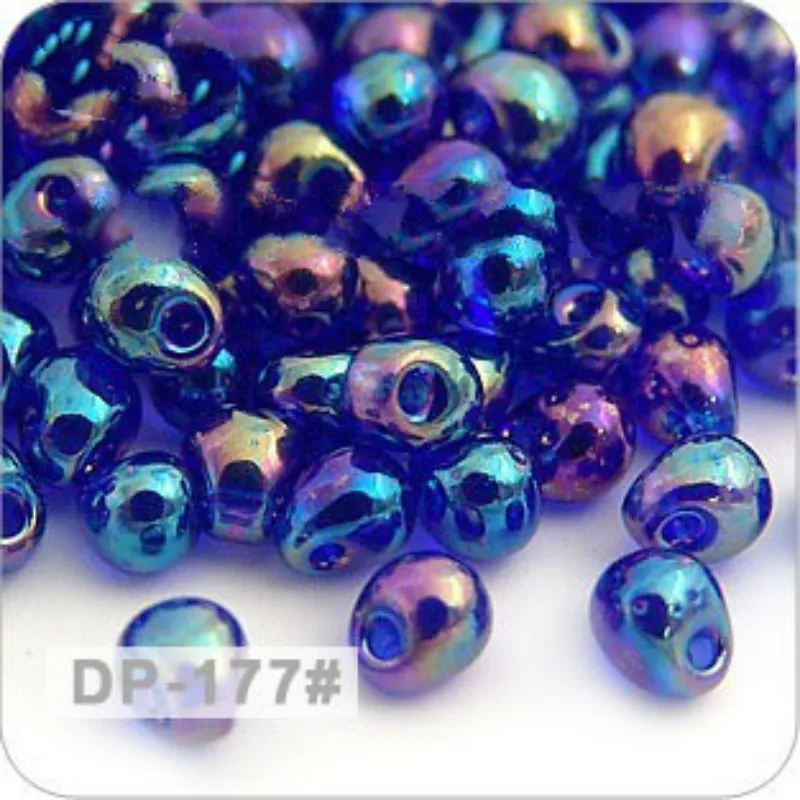 Taidian падение бахромой Seedbeads для бижутерии, материал для рукоделия прозрачный кристалл AB DP250 5/10 г/лот