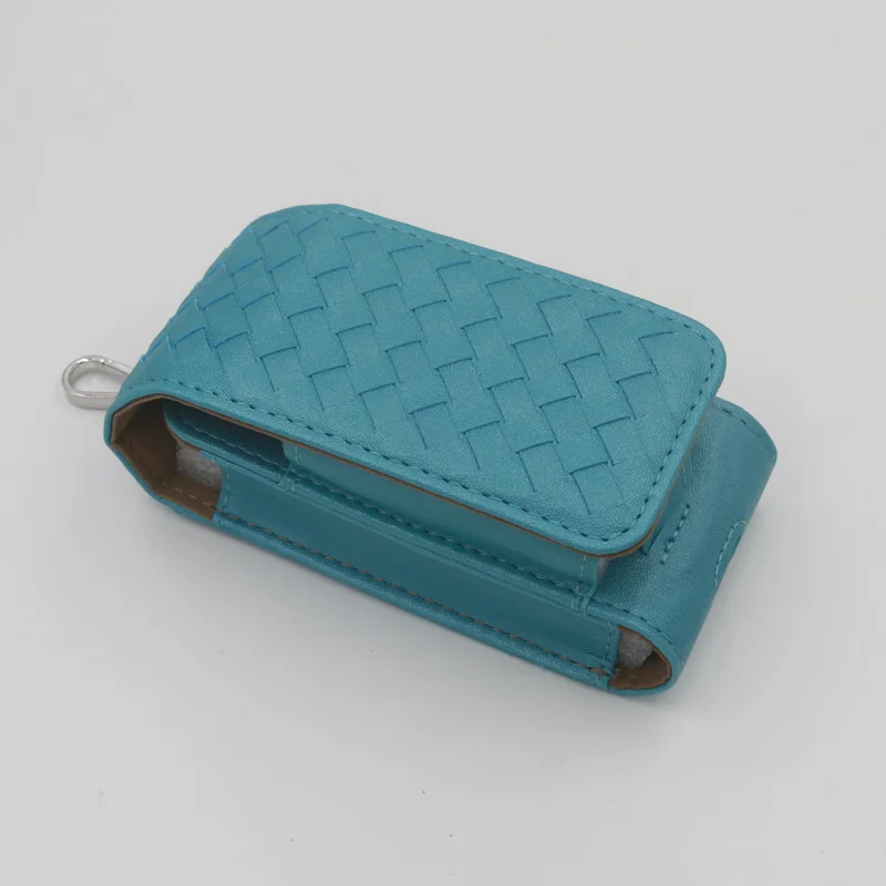 Retail 8 Colors blade leather Case vape bag For iQOS Electronic Cigarette blue pink white black pouch Carrying Protective | Электроника