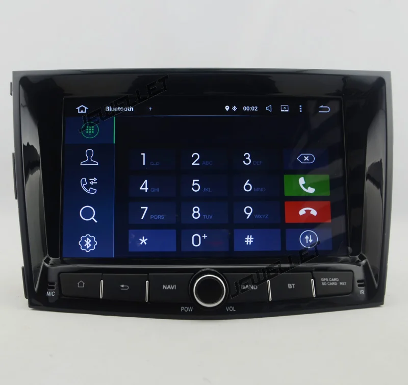 Четырехъядерный Android 9,0 Автомобильный gps Радио навигатор для Ssangyong Tivoli LUVi- с 4G/Wifi DVR mirror link