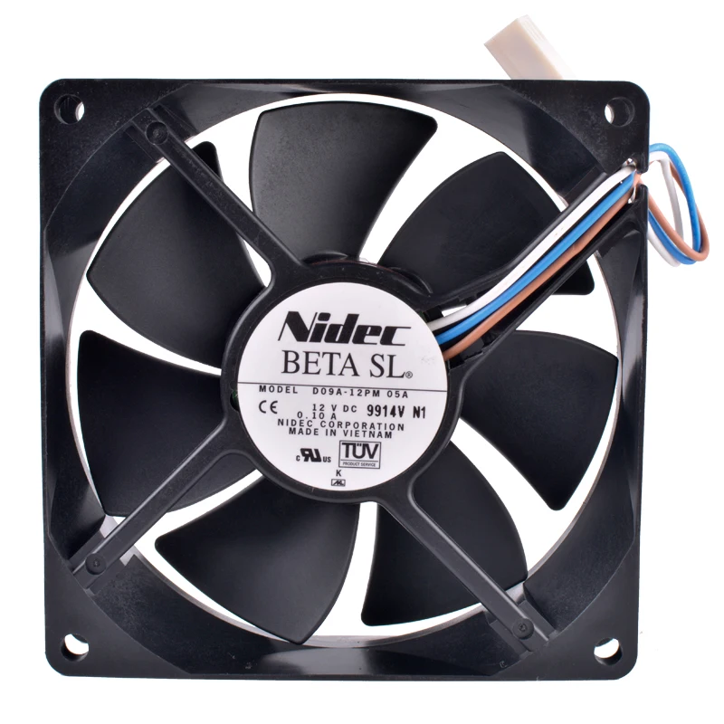 COOLING REVOLUTION D09A-12PM 05A 9cm 9025 9225 90mm fan92x92x25mm 12V 0.10A Double ball bearing computer chassis CPU cooling fan |