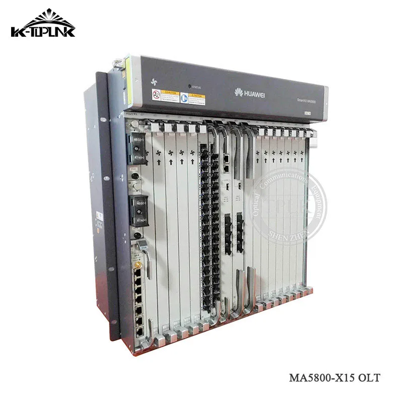 Оригинальный MA5800 X15 OLT EPON/GPON 2 * МПЛА Управление 4*10 г пила (постоянный ток) Opitcal линии