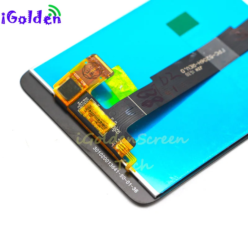 Черный Новый ЖК-дисплей дигитайзер сборка для Alcatel idol 5S OT6060 6060s с сенсорным