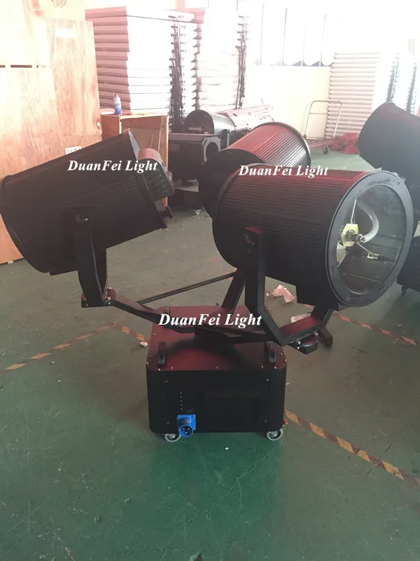 3 головы Небесный луч 1KW to7KW поиск свет Открытый водонепроницаемый трекер 3x1000W |