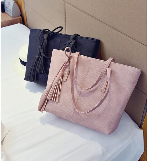 Сумка женская кожаная серая/черная вместительная 2019|bag gray|designer women bagfashion bags |