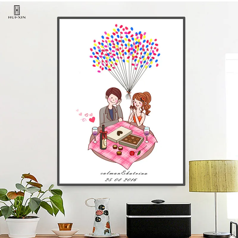 Восхитительная Милая любовь ужин специальный подарок DIY сувенирная Гостевая