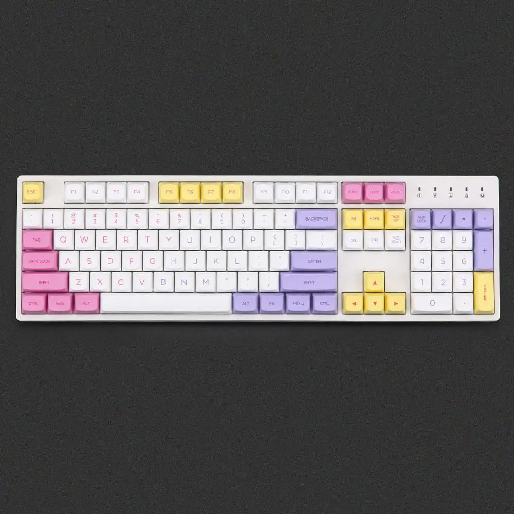 XDA брелки для мороженого PBT Dye subbed ключи cherry mx механическая клавиатура|Клавиатуры|