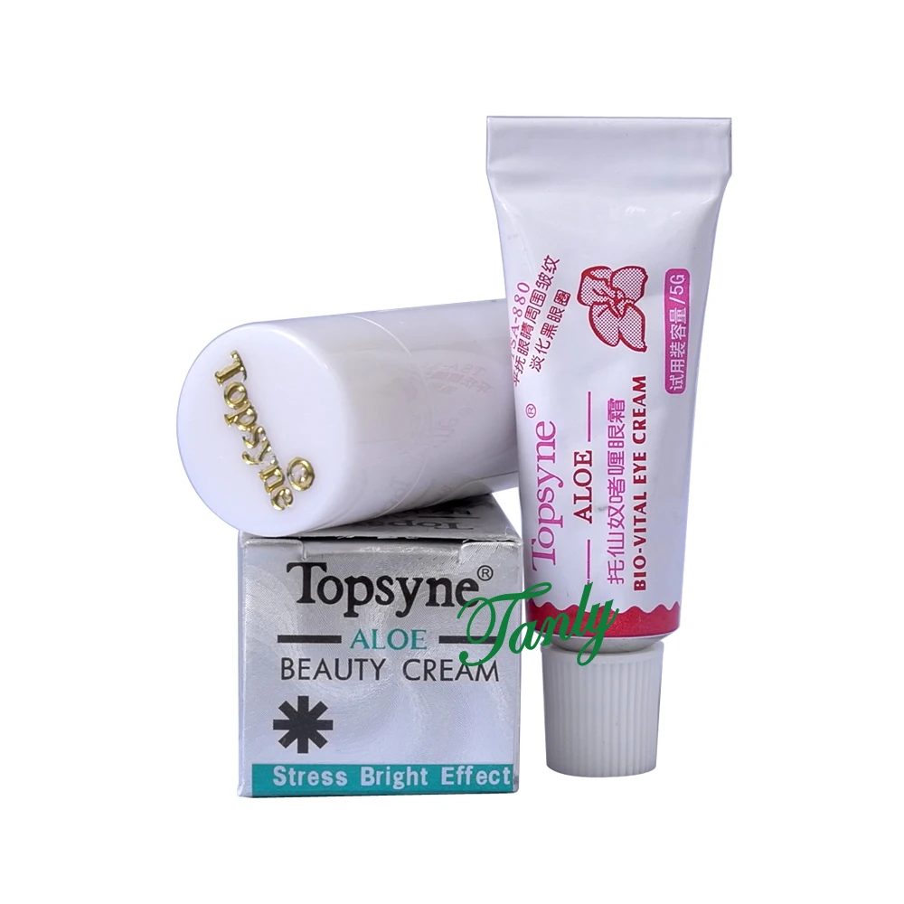 Topsyne крем с экстрактом алоэ отбеливающий крем для лица выцветает веснушки 10 г крем для красоты 5 г крем для глаз