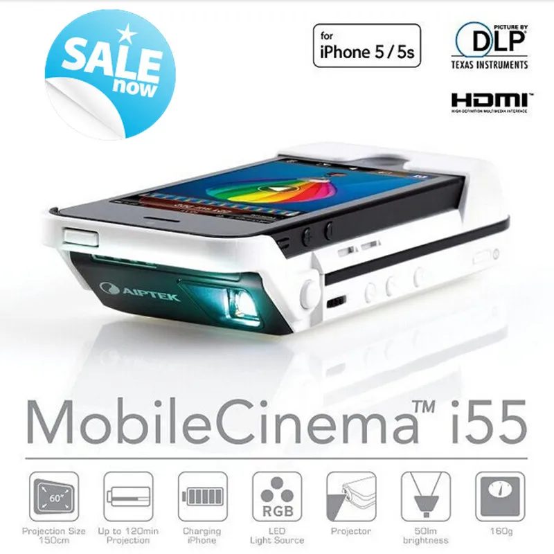 AIPTEK Mobile Cinema ANSI 50 Lumens 