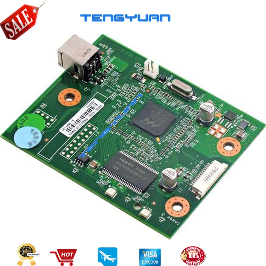 2PCS X CB409-60001 Q5426-60001 CB440-60001 Formatter board for HP LaserJet 1018 1020 Series Main Board printer parts | Компьютеры и