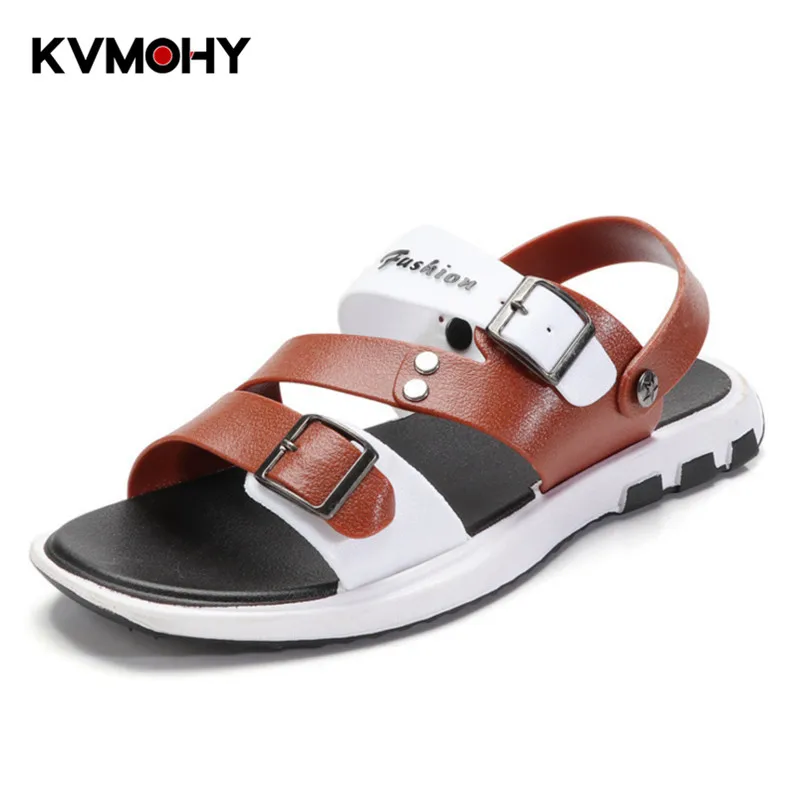 Men Sandal Casual Sole Antiskid Sandals New Design Outdoor Sport Peep-toe Beach Fashion Slippers Breathable Summer Shoes | Обувь