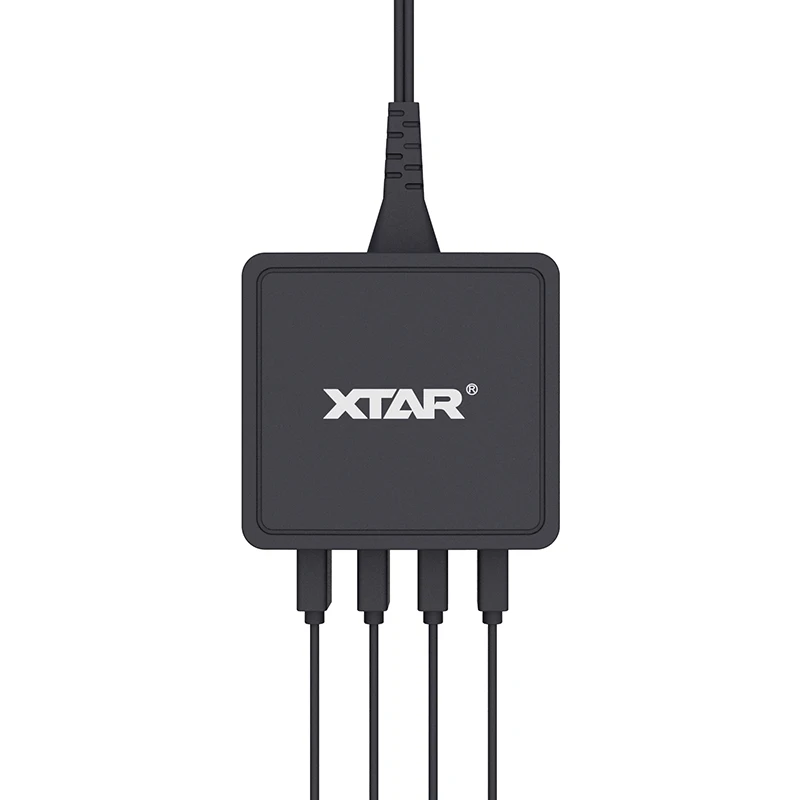 XTAR 4U 27 Вт 4 портовое USB зарядное устройство Макс 2.4A Быстрая зарядка скорость