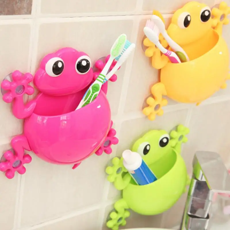 Держатель для зубных щеток Gecko настенный держатель зубной пасты с присоской