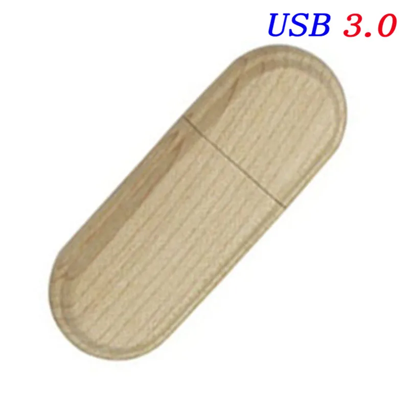 JASTER USB 3,0 высокоскоростной логотип клиента деревянный USB флеш-накопитель кленовое дерево+ коробка Флешка 4 ГБ 16 ГБ 32 ГБ 64 Гб карта памяти подарки - Цвет: maple usb