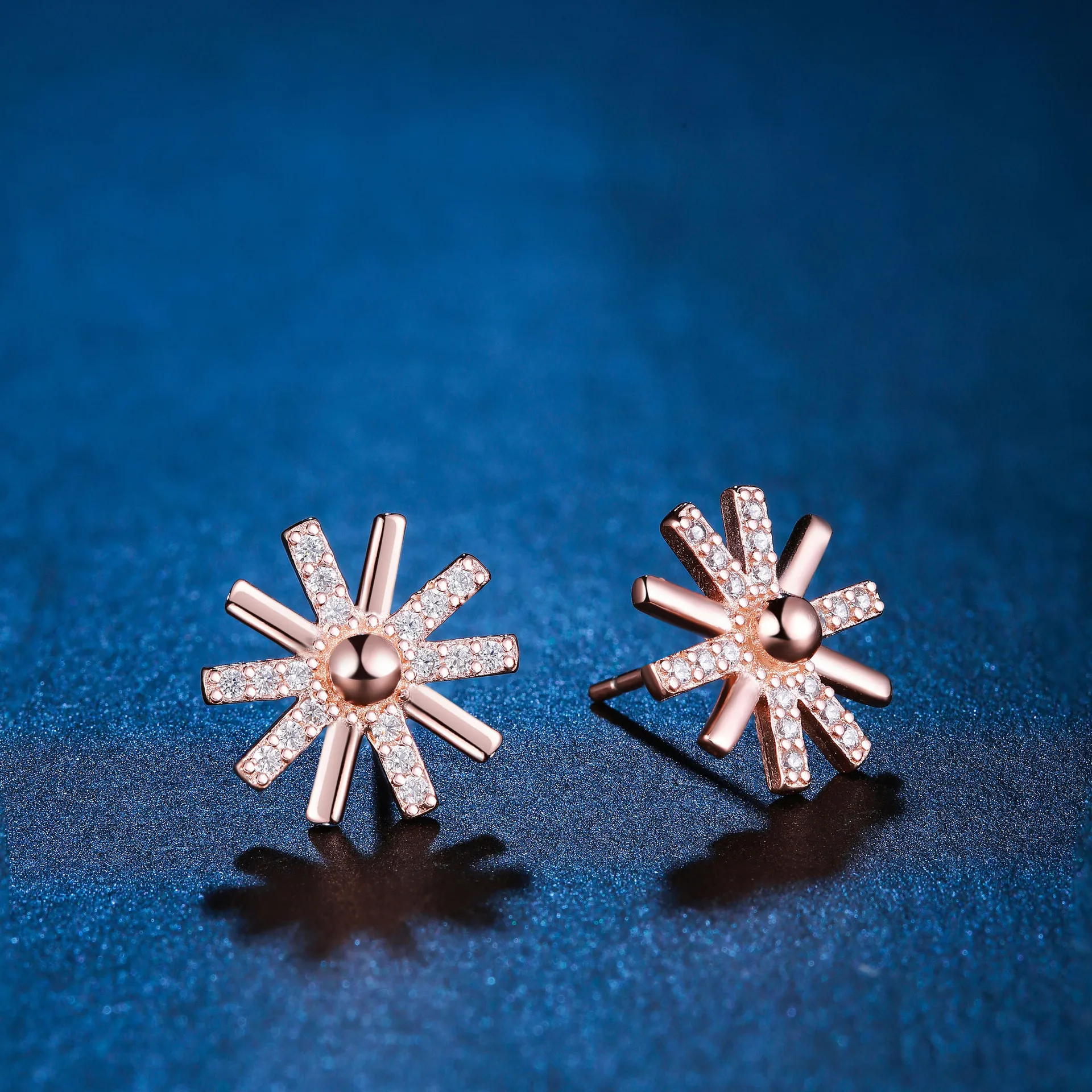 Серьги S the new S925 silver популярные корейские драматические серьги Qiao Mei в том же стиле
