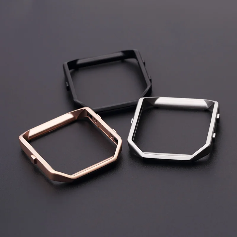 ISank Для fitbit blaze Кадр Группа рамка смотреть случае Замена Алюминиевого сплава