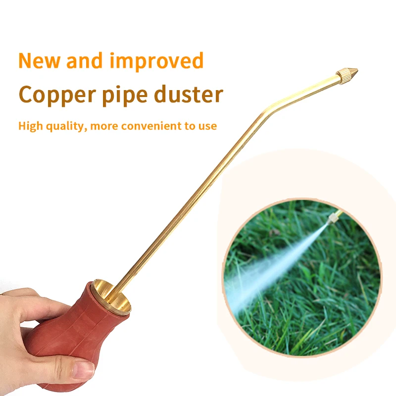 Красный резиновый termite dusting ball killing duster медная трубка моющая головка медицинский