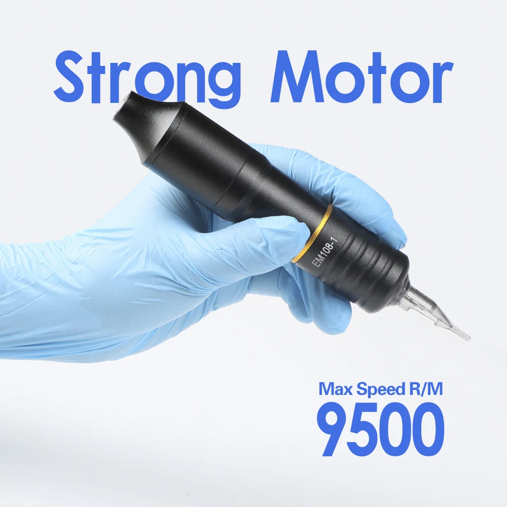 Solong Tattoo Hybrid Pen роторная тату машинка игольчатые картриджи с DC5.5 Jack EM108 пистолет