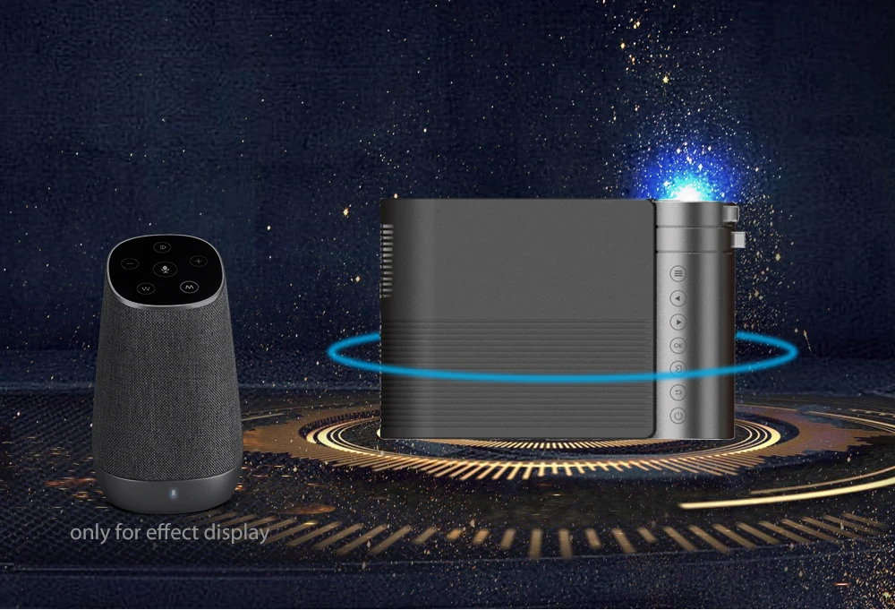 ThundeaL YG420 мини-проектор 2800 люмен wifi Синхронизация телефона Поддержка 1080P видео HD YG421 светодиодный проектор портативный HDMI VGA Домашний кинотеатр