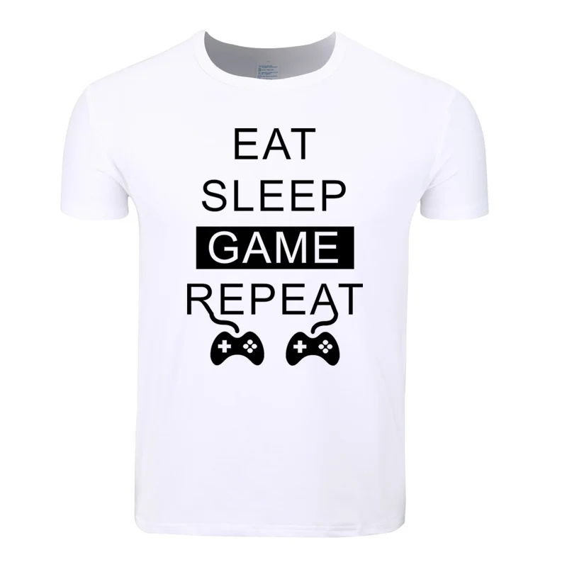 Мужская и женская футболка азиатского размера с принтом Eat Sleep Rave забавная