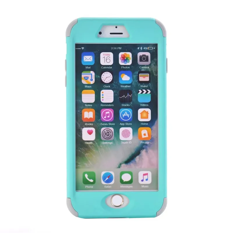 New For Apple iPhone 6/6S 7 Plus/7 Protect Case Cover Hybrid Dual Layer Shockproof Silicon Hard Rugged Phone Cases |