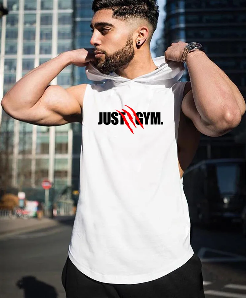 Бренд Muscle Guys мужские спортивные костюмы майка толстовки для фитнеса мужская