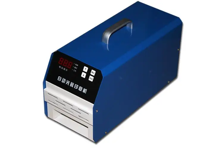 good to operate Plastic self inking 220V Digital Flash Stamp Machine Selfinking Stamping Making enlarge
