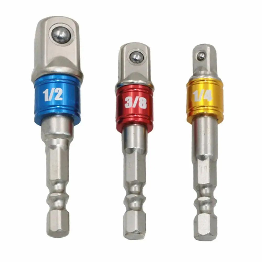 Патрон ударный с шестигранным хвостовиком 3 шт. для картриджей 1/2 дюйма 3/8 1/4 |
