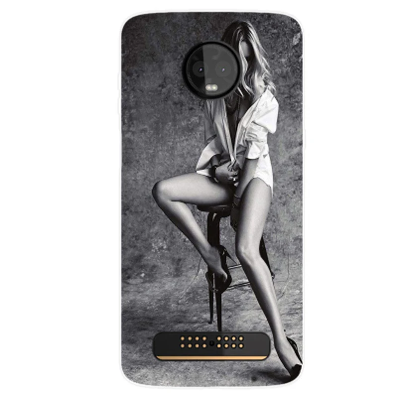 Чехол для телефона чехол s Moto Z3 в ковбойском стиле росписью clear coque Мягкая