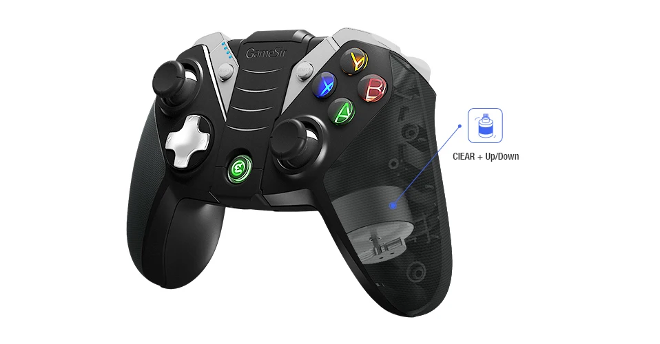 GameSir коврик G4s Bluetooth геймпад для Android ТВ коробка смартфон Tablet 2,4 ГГц Беспроводной контроллер для ПК VR игры