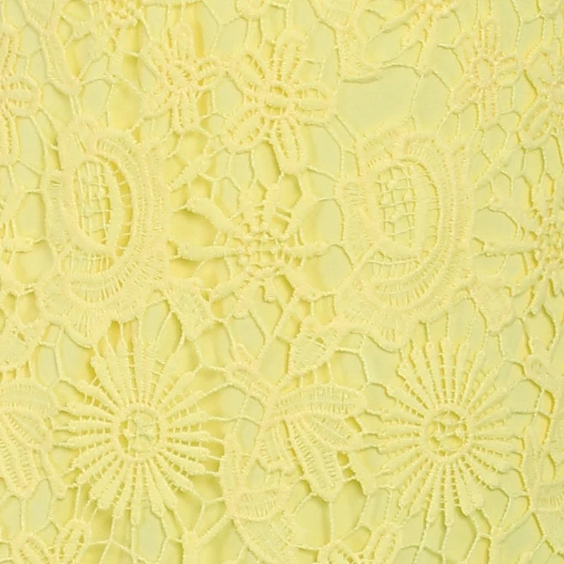 

BEFORW Summer New Hanging Neck Slim Women Dress Sexy Sleeveless Pencil Dresses Lace Yellow High Quality Dress Large Size