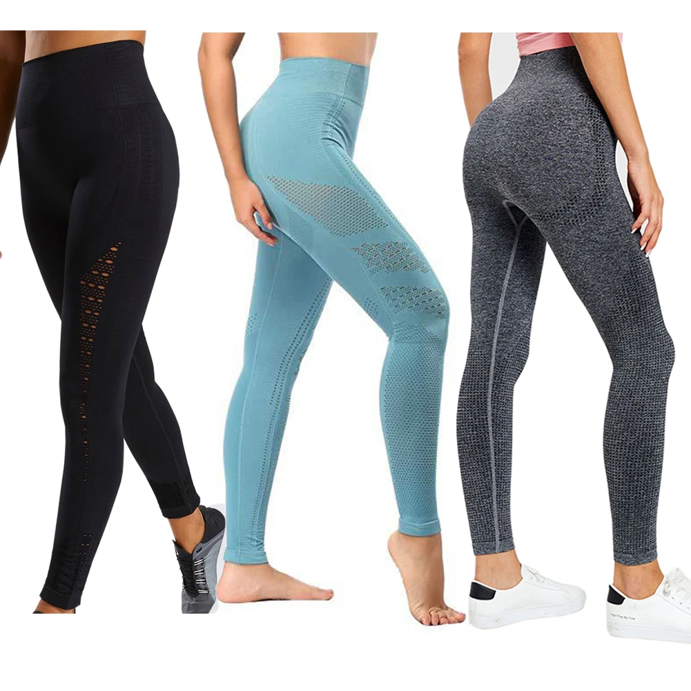 Hoge Taille Yoga Broek Gym Naadloze Leggings Hoge Elastische Shark Oefening Panty Vrouwen Broek voor Fitness Yoga Running Sport