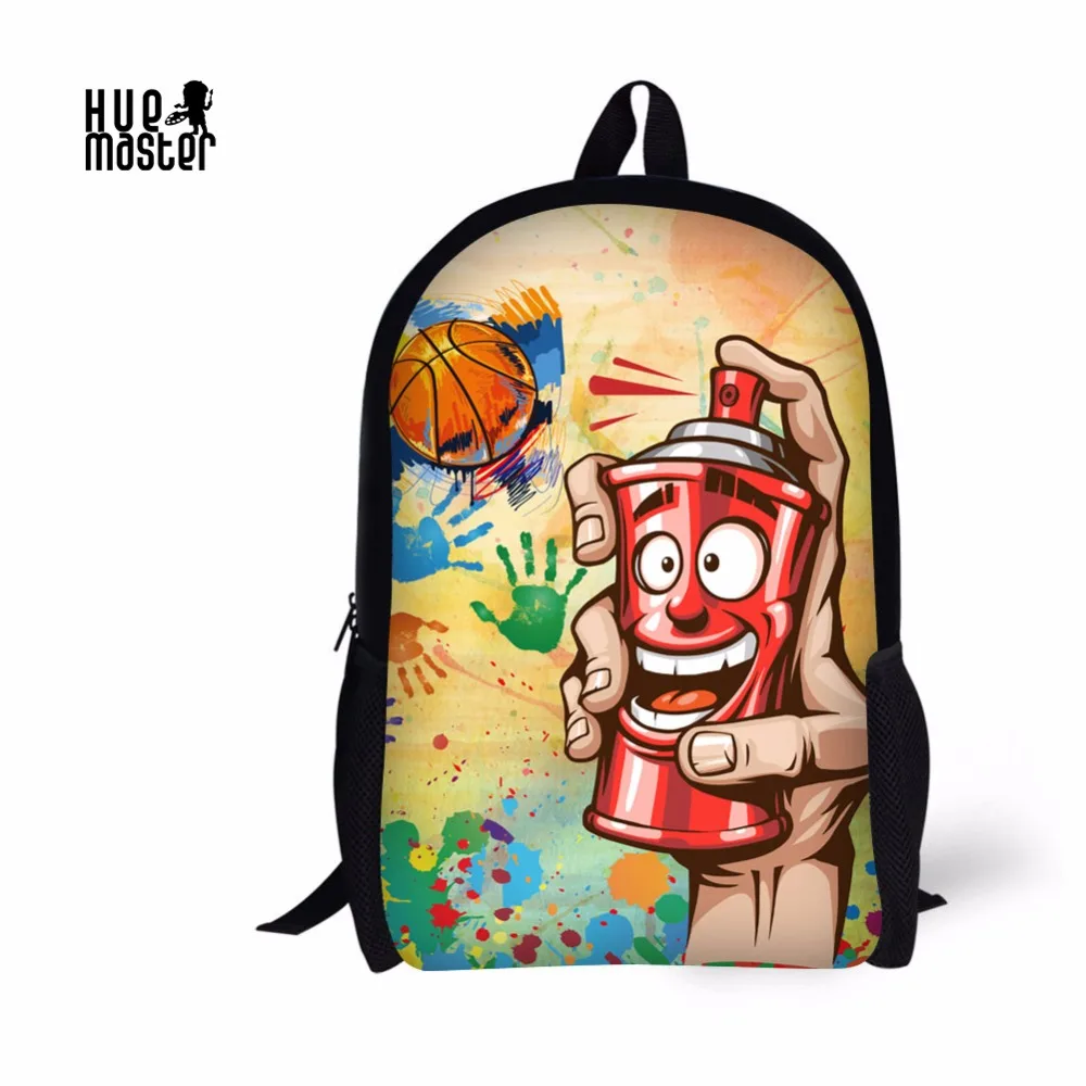 Школьный рюкзак для подростков модный с принтом граффити подростков|mochila bolsa|bolsa