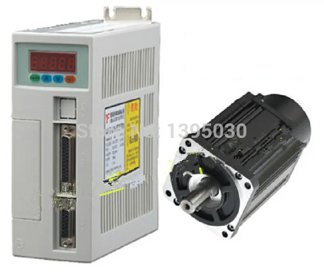 

1Set AC Servo Motor 1.91N.M 600W 3000RPM 60ST With Driver System 60ST-M01930